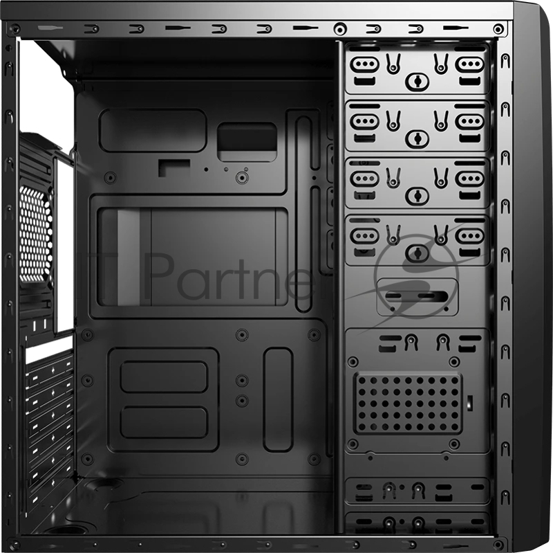 Компьютерный корпус Aerocool / Formula CS-1101 черный без БП ATX 2x120мм 1x140мм 2xUSB 2.0 1xUSB 3.0 audio