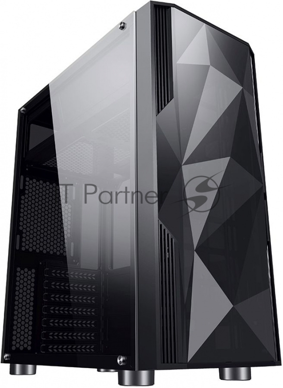 Компьютерный корпус Aerocool / Formula F-3401 (V1) черный без БП ATX 3x120мм 2xUSB 2.0 1xUSB 3.0 audio bott PSU