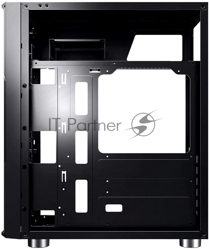 Компьютерный корпус Aerocool / Formula F-3401 (V1) черный без БП ATX 3x120мм 2xUSB 2.0 1xUSB 3.0 audio bott PSU