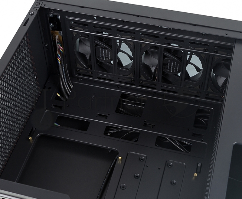 Компьютерный корпус Aerocool / Formula F-3401 (V1) черный без БП ATX 3x120мм 2xUSB 2.0 1xUSB 3.0 audio bott PSU