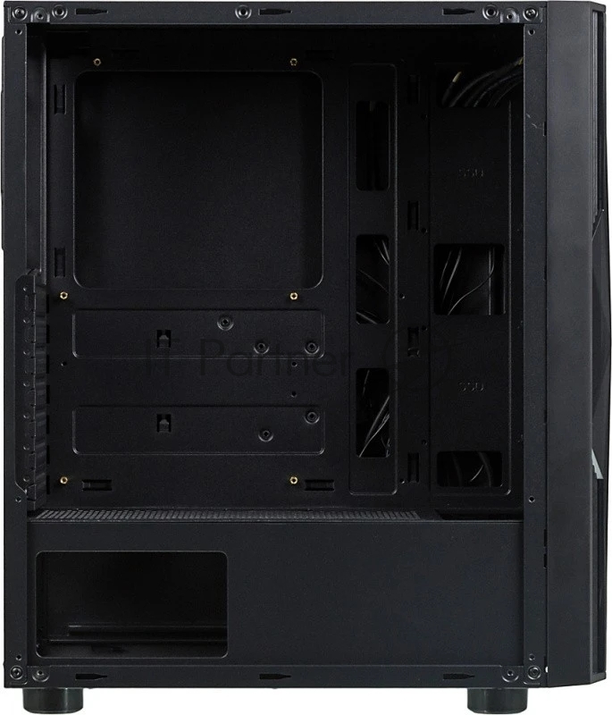 Компьютерный корпус Aerocool / Formula F-3401 (V1) черный без БП ATX 3x120мм 2xUSB 2.0 1xUSB 3.0 audio bott PSU