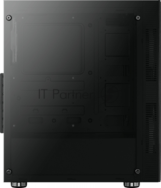 Компьютерный корпус Aerocool / Formula Python (3xUSB, 2xAudio, 0.5 мм,2x200 мм FAN, прозрачная стенка-закаленное стекло, ATX, без БП)