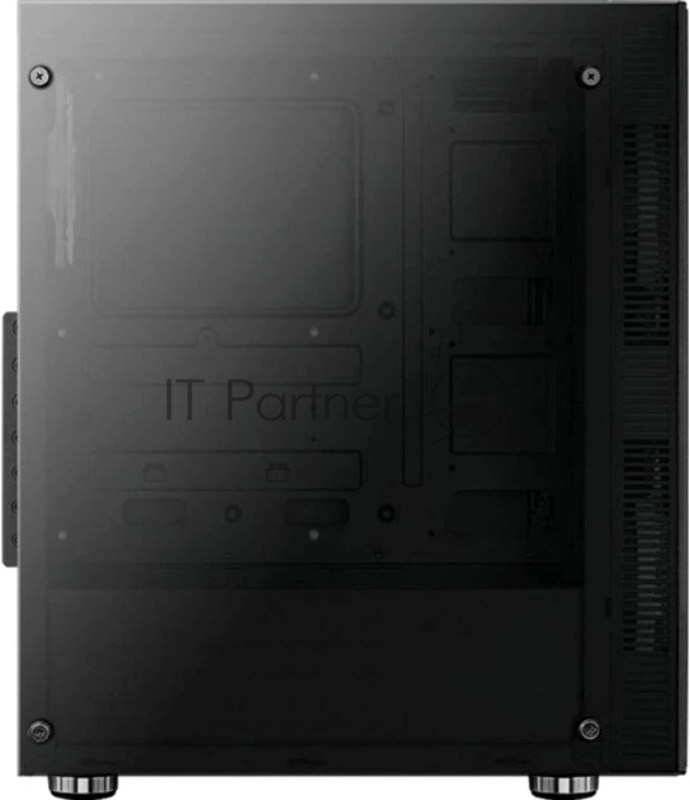 Компьютерный корпус Aerocool / Formula Python (3xUSB, 2xAudio, 0.5 мм,2x200 мм FAN, прозрачная стенка-закаленное стекло, ATX, без БП)