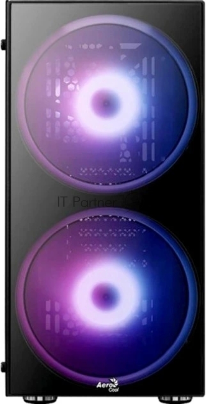 Компьютерный корпус Aerocool / Formula Python (3xUSB, 2xAudio, 0.5 мм,2x200 мм FAN, прозрачная стенка-закаленное стекло, ATX, без БП)