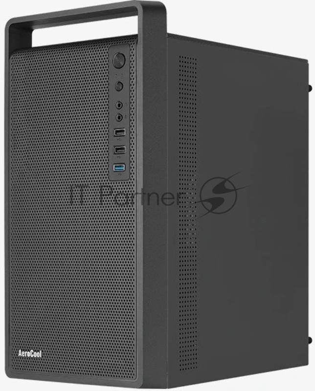 Компьютерный корпус MiniTower Aerocool / Formula CS-109-S-BK-v1 (mATX, USB3x1, USB2x2, 120мм fan,без БП) (4711099472390)