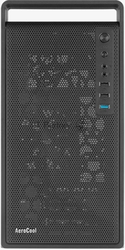 Компьютерный корпус MiniTower Aerocool / Formula CS-109-S-BK-v1 (mATX, USB3x1, USB2x2, 120мм fan,без БП) (4711099472390)