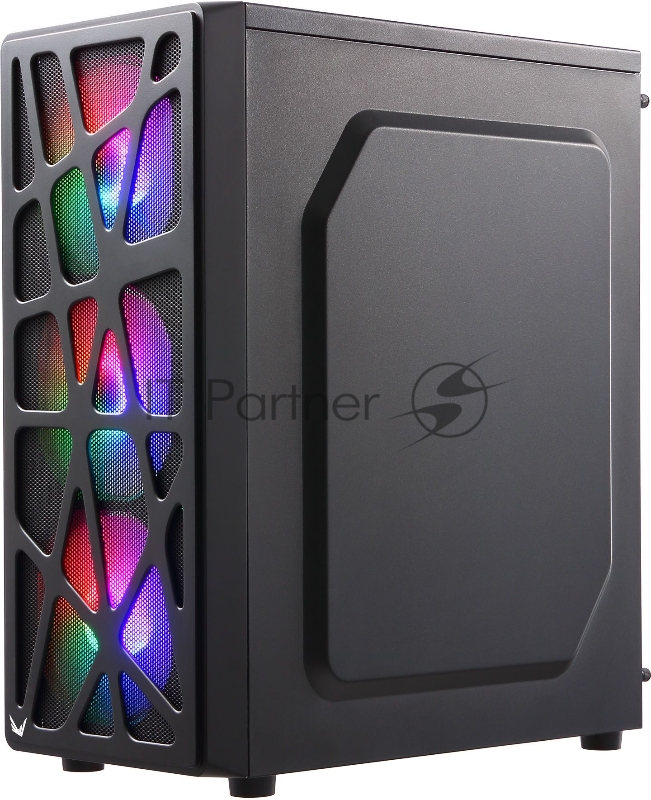 Компьютерный корпус Aerocool / Formula MANA черный без БП ATX 6x120мм 2xUSB 2.0 1xUSB 3.0 audio bott PSU