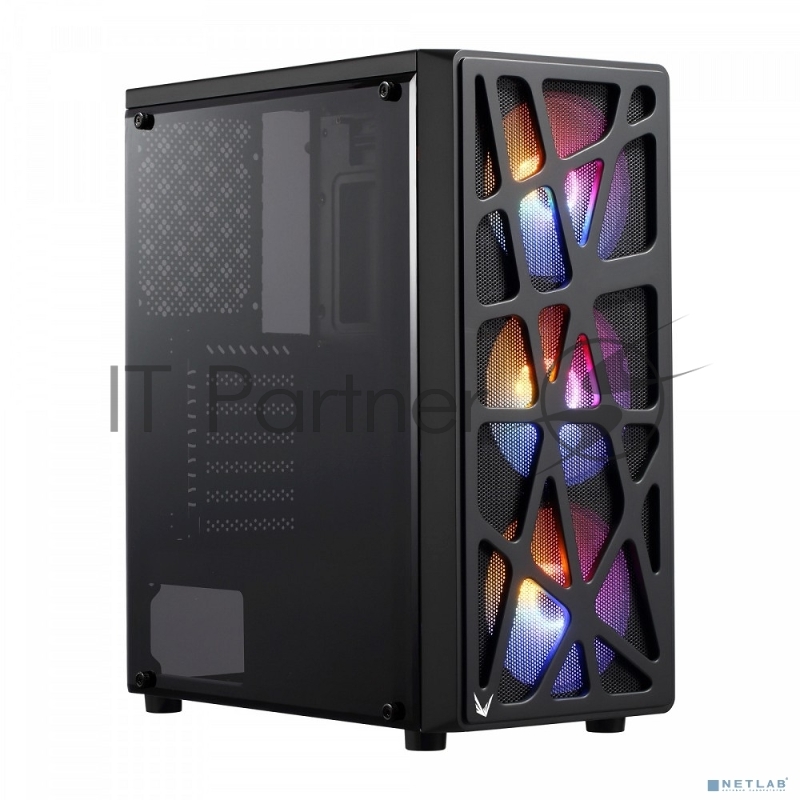 Компьютерный корпус Aerocool / Formula MANA черный без БП ATX 6x120мм 2xUSB 2.0 1xUSB 3.0 audio bott PSU