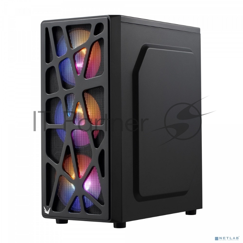 Компьютерный корпус Aerocool / Formula MANA черный без БП ATX 6x120мм 2xUSB 2.0 1xUSB 3.0 audio bott PSU