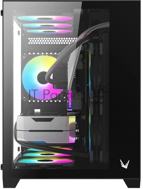 Компьютерный корпус AeroCool / Formula Crystal Z5 черный без БП mATX 1x120мм 2xUSB 2.0 1xUSB 3.0 audio bott PSU