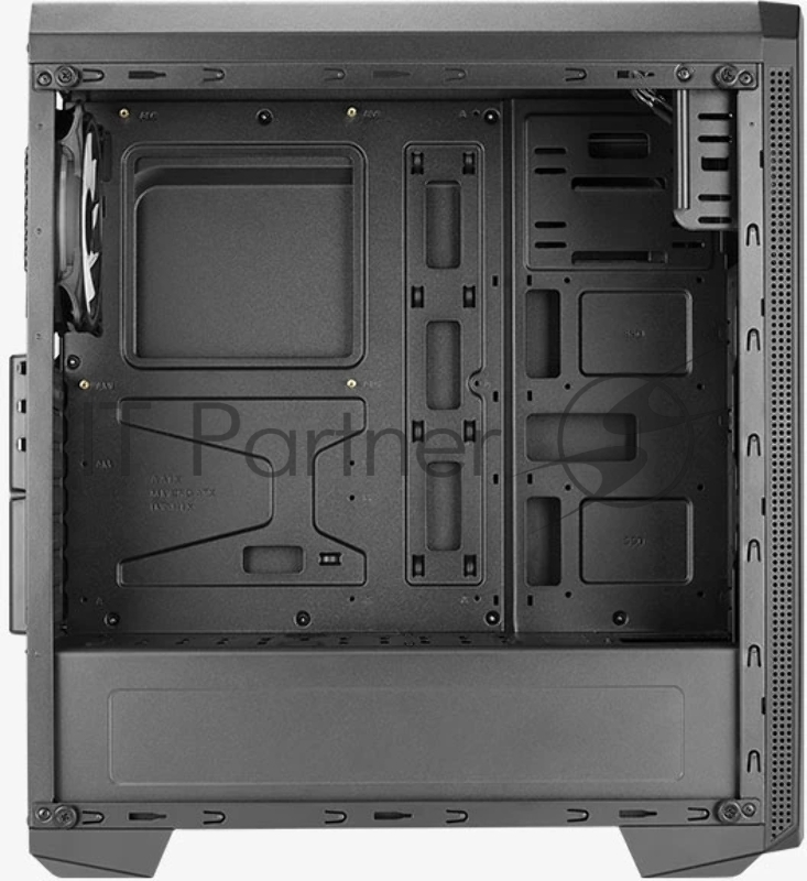 Компьютерный корпус MidiTower Aerocool / Formula GENESIS-G-BK-v2 (ATX, USB3x2, USB2x2, ARGb fan x1, без БП) (4711099473892)