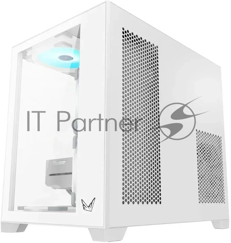 Компьютерный корпус AeroCool / Formula Crystal Z5 белый без БП mATX 11x120мм 2xUSB 2.0 1xUSB 3.0 audio bott PSU