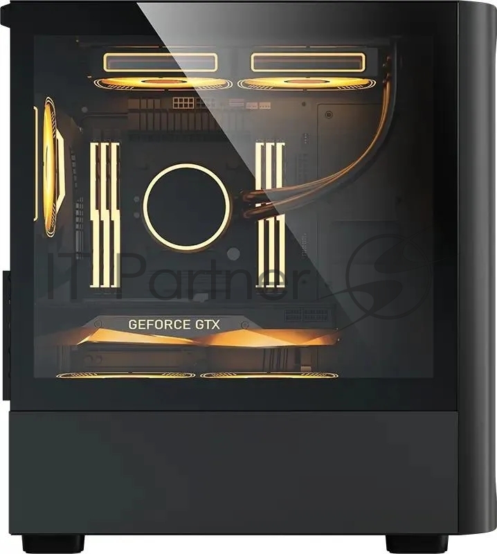 Компьютерный корпус Aerocool / Formula Air Mesh G3 черный без БП mATX 4x120мм 2x140мм 2xUSB 3.0 audio bott PSU