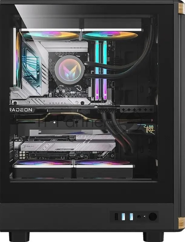 Компьютерный корпус Aerocool / Formula TimberLine T1 черный без БП ATX 4x120мм 1xUSB 2.0 1xUSB 3.0 1xUSB3.1 audio bott PSU