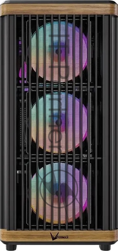 Компьютерный корпус Aerocool / Formula TimberLine T1 черный без БП ATX 4x120мм 1xUSB 2.0 1xUSB 3.0 1xUSB3.1 audio bott PSU