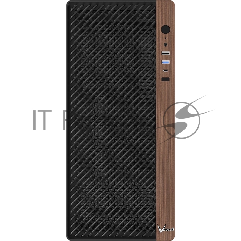 Компьютерный корпус Aerocool / Formula TimberLine T2 черный без БП mATX 4x120мм 1xUSB 2.0 1xUSB 3.0 1xUSB3.1 audio bott PSU