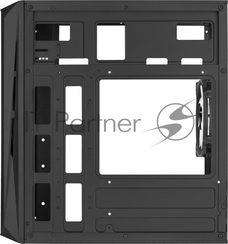 Компьютерный корпус Aerocool / Formula V Line CS-107 Plus mATX USB 3.0x1/USB 2.0x1/audio черный