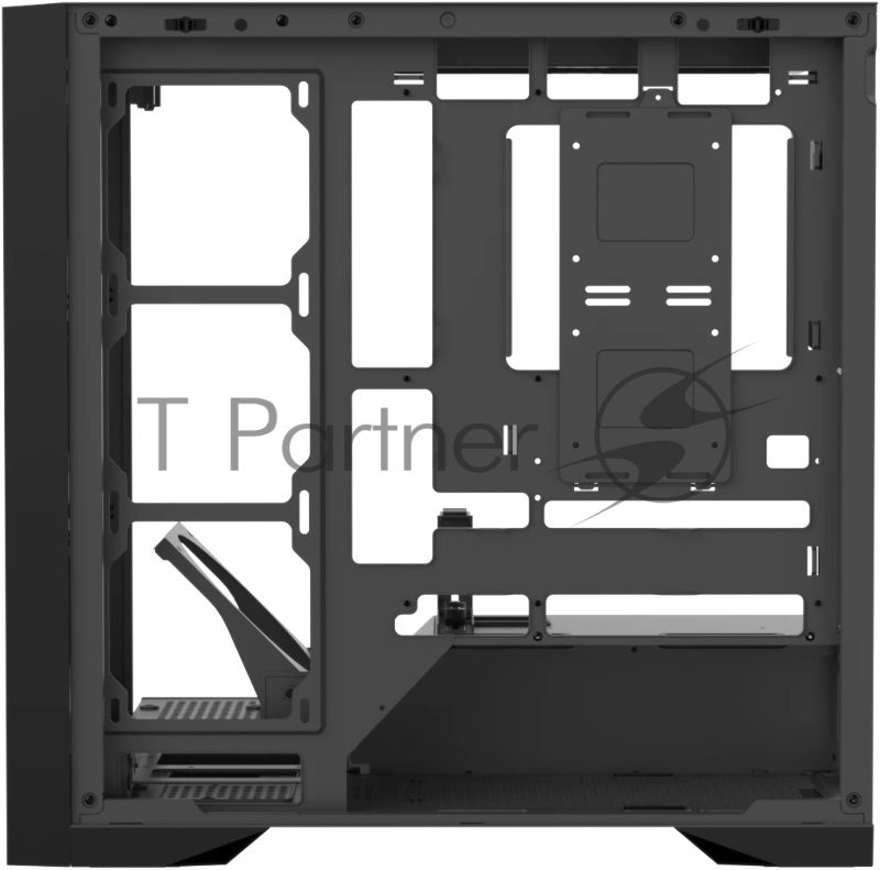 Компьютерный корпус AeroCool / Formula Air Power G8 Floe черный без БП ATX 2xUSB 3.0 1xUSB3.1 audio bott PSU