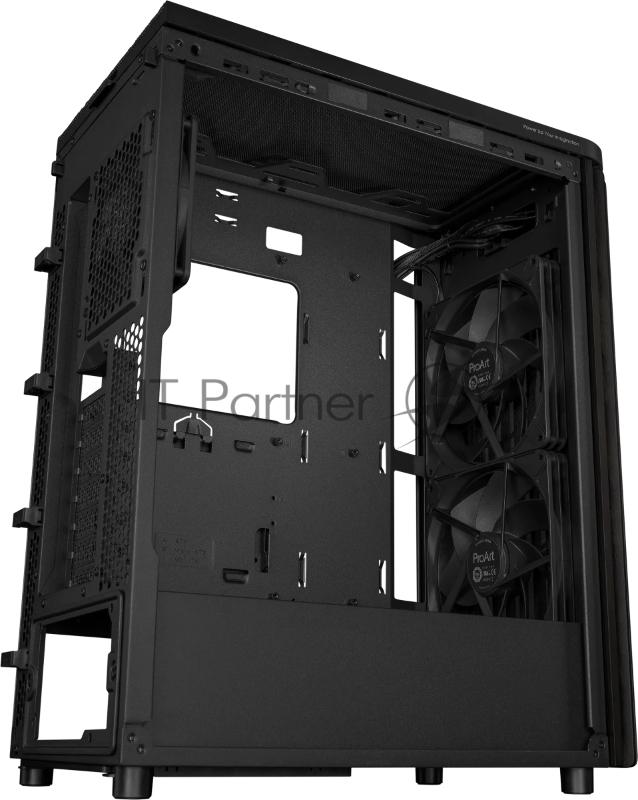 Компьютерный корпус ASUS PROART PA401 WOOD TG PWM BLACK