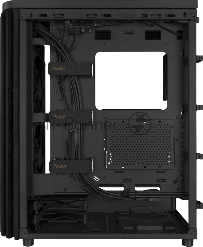 Компьютерный корпус ASUS PROART PA401 WOOD TG PWM BLACK