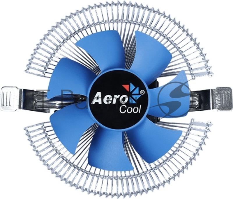 Кулер для процессора AeroCool / Formula Verkho I серебристый, 80 мм, алюминий, 2500 об/мин, 29.7 дБ, 4 pin, 90 Вт, 45 мм