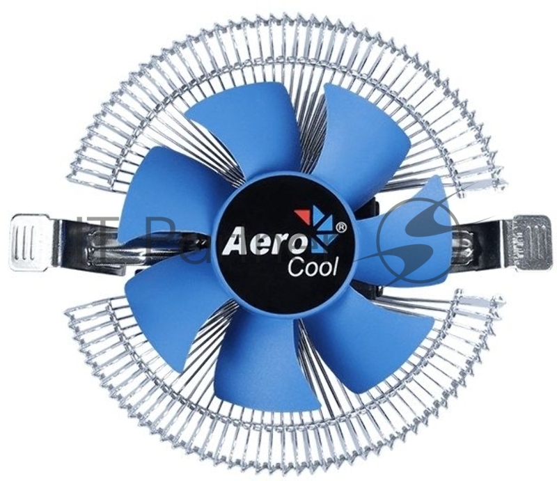 Кулер для процессора AeroCool / Formula Verkho I серебристый, 80 мм, алюминий, 2500 об/мин, 29.7 дБ, 4 pin, 90 Вт, 45 мм