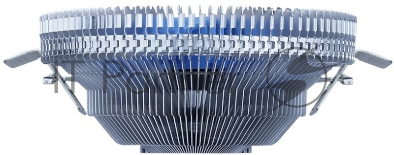 Кулер для процессора AeroCool / Formula Verkho I серебристый, 80 мм, алюминий, 2500 об/мин, 29.7 дБ, 4 pin, 90 Вт, 45 мм