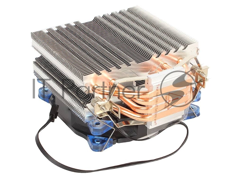 Кулер для процессора AeroCool / Formula Verkho 4 Lite серебристый, 90 мм, алюминий/медь, 2000 об/мин, 27 дБ, 4 pin, 125 Вт, 135 мм