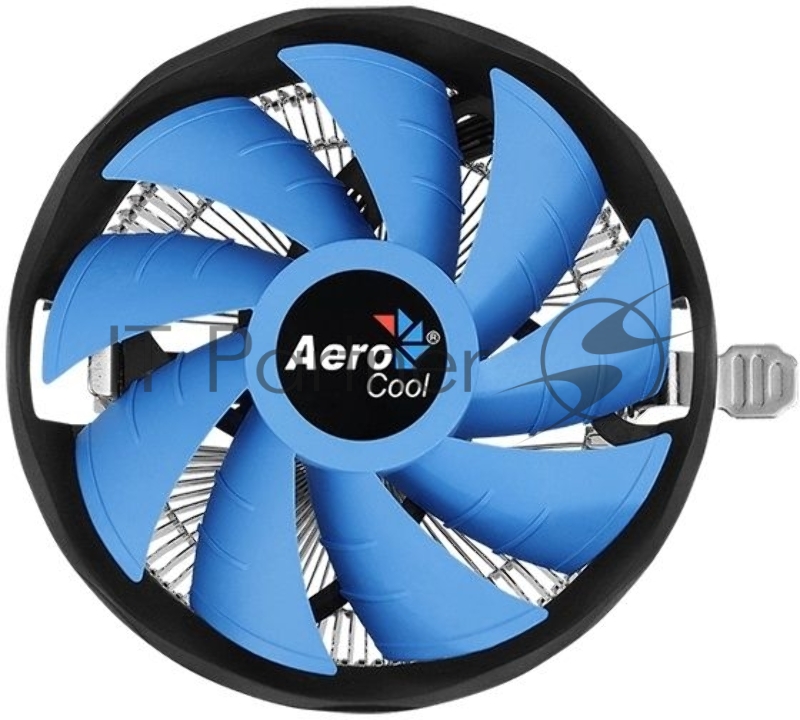 Кулер для процессора AeroCool / Formula Verkho Plus серебристый/черный, 120 мм, алюминий, 2000 об/мин, 26.5 дБ, 4 pin, 110 Вт, 68 мм