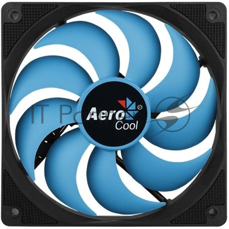 Вентилятор для корпуса AeroCool / Formula Motion 12 Plus черный, 120 мм, 1200 об/мин, 22.1 дБ, 3 pin