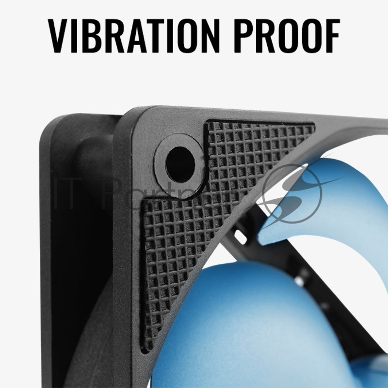 Вентилятор для корпуса AeroCool / Formula Motion 12 Plus черный, 120 мм, 1200 об/мин, 22.1 дБ, 3 pin