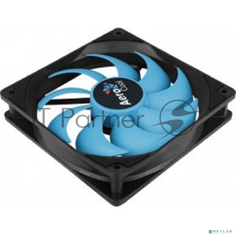 Вентилятор для корпуса AeroCool / Formula Motion 12 Plus черный, 120 мм, 1200 об/мин, 22.1 дБ, 3 pin