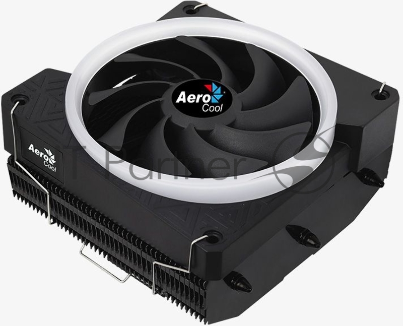 Кулер для процессора AeroCool / Formula Cylon 3H черный, 120 мм, алюминий, 1800 об/мин, 24.3 дБ, 4 pin, 125 Вт, 98 мм