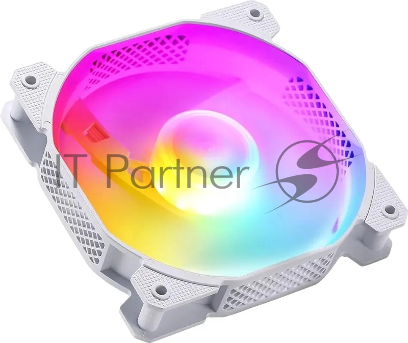 Вентилятор для корпуса Aerocool / Formula Cosmic 12WH FR RGB белый, 120 мм, 1100 об/мин, 22.3 дБ, 4 pin