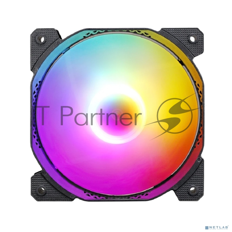 Вентилятор для корпуса Aerocool / Formula Cosmic 12BK ARPW ARGb черный, 120 мм, 1500 об/мин, 26.8 дБ, 4 pin