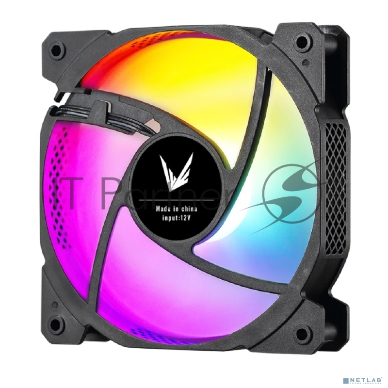 Вентилятор для корпуса Aerocool / Formula Cosmic 12BK ARPW ARGb черный, 120 мм, 1500 об/мин, 26.8 дБ, 4 pin