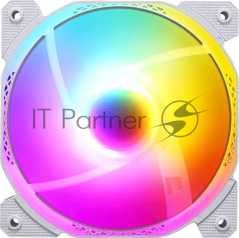 Вентилятор для корпуса Aerocool / Formula Cosmic 12WH ARPW ARGb белый, 120 мм, 1500 об/мин, 26.8 дБ, 4 pin