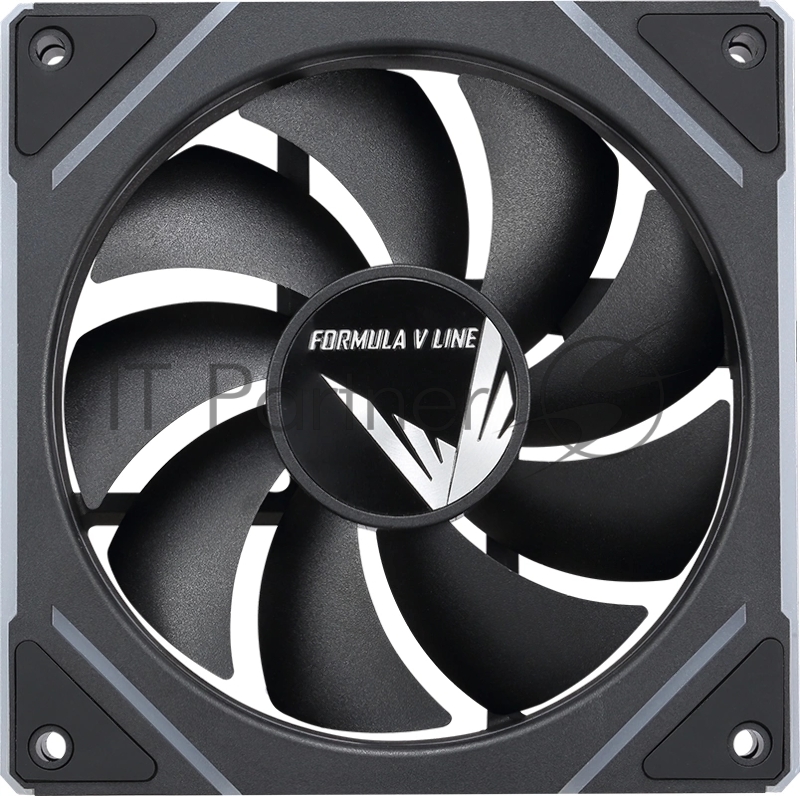 Вентилятор для корпуса Aerocool / Formula Floe Plus 12BK ARPW ARGb черный, 120 мм, 1500 об/мин, 26.8 дБ, 4 pin