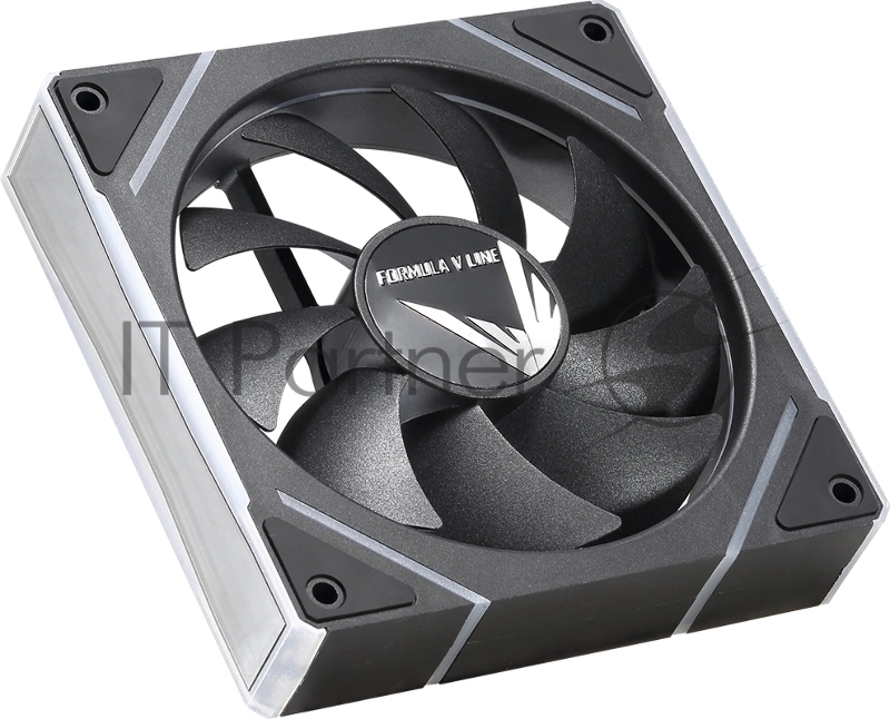 Вентилятор для корпуса Aerocool / Formula Floe Plus 12BK ARPW ARGb черный, 120 мм, 1500 об/мин, 26.8 дБ, 4 pin