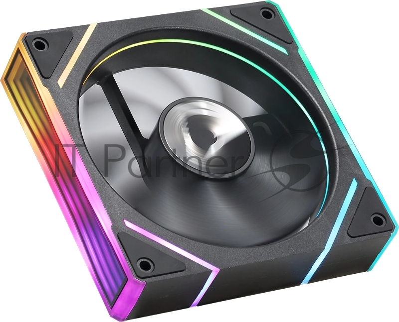 Вентилятор для корпуса Aerocool / Formula Floe Plus 12BK ARPW ARGb черный, 120 мм, 1500 об/мин, 26.8 дБ, 4 pin