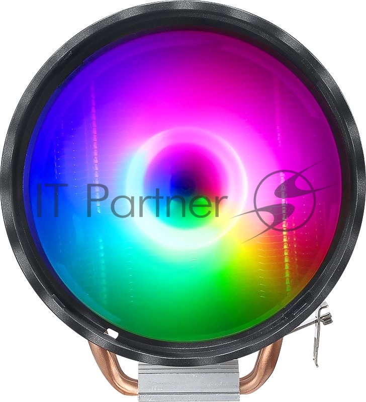 Устройство охлаждения(кулер) Aerocool / Formula Astral FRPW 2P RGb черный 90мм алюминий+медь 2100rpm 34db 4-pin 90W 138мм