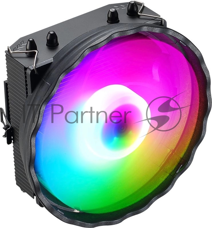 Устройство охлаждения(кулер) Aerocool / Formula Astral Plus FRPW 4P RGb черный 2100rpm 34dB 4-pin 150W 98мм