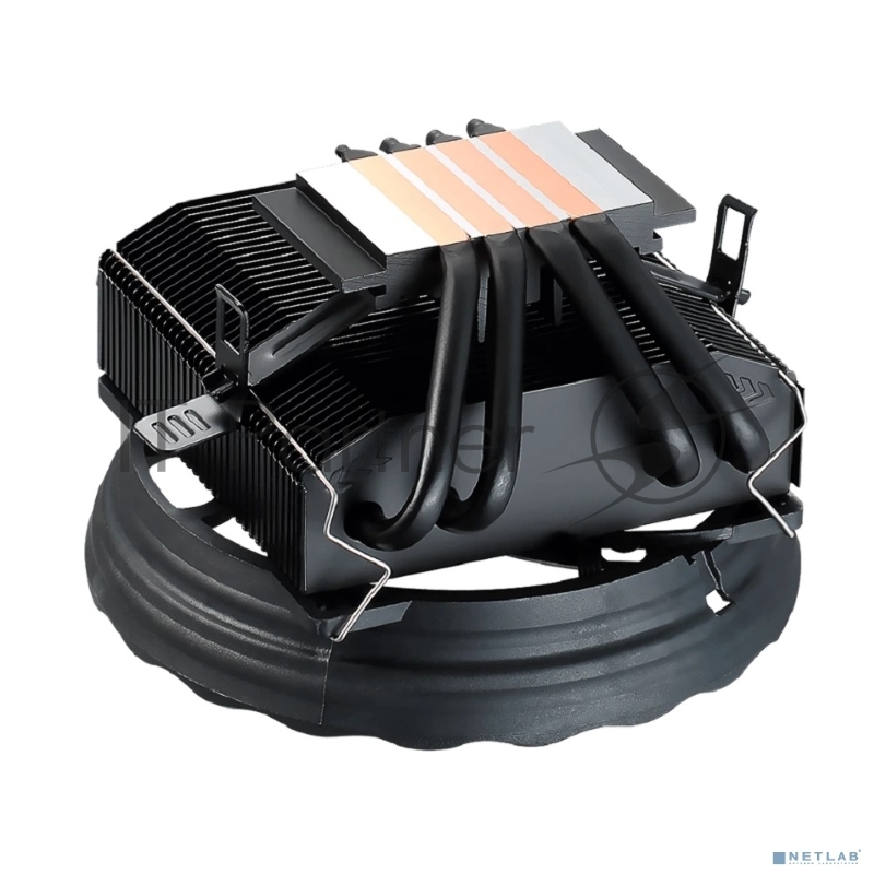 Устройство охлаждения(кулер) Aerocool / Formula Astral Plus FRPW 4P RGb черный 2100rpm 34dB 4-pin 150W 98мм