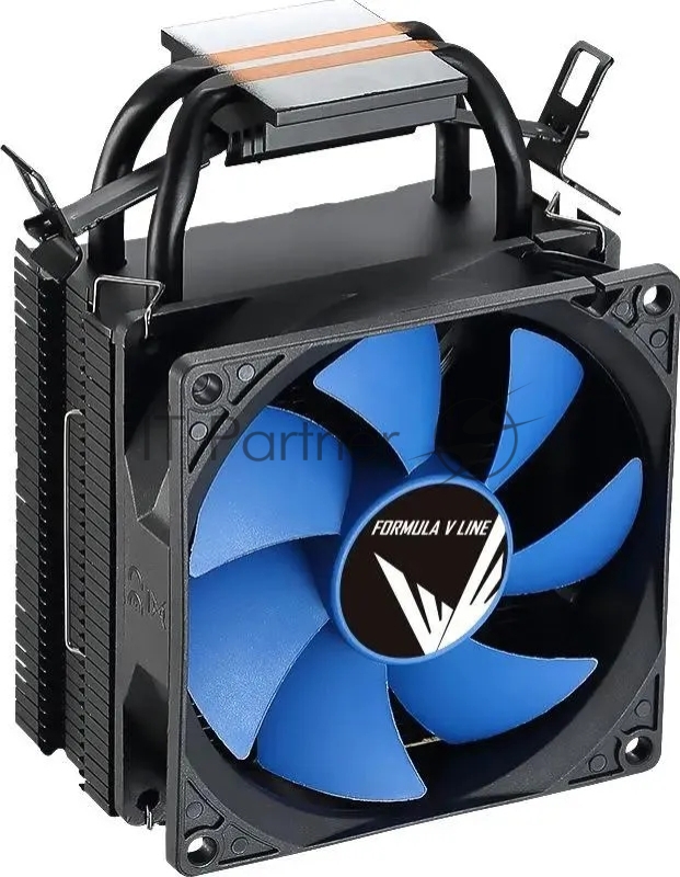 Устройство охлаждения (кулер) Aerocool Formula Ice Boid 2PSDA черный 90мм алюминий+медь 2100rpm 34db 4-pin 100W 135мм