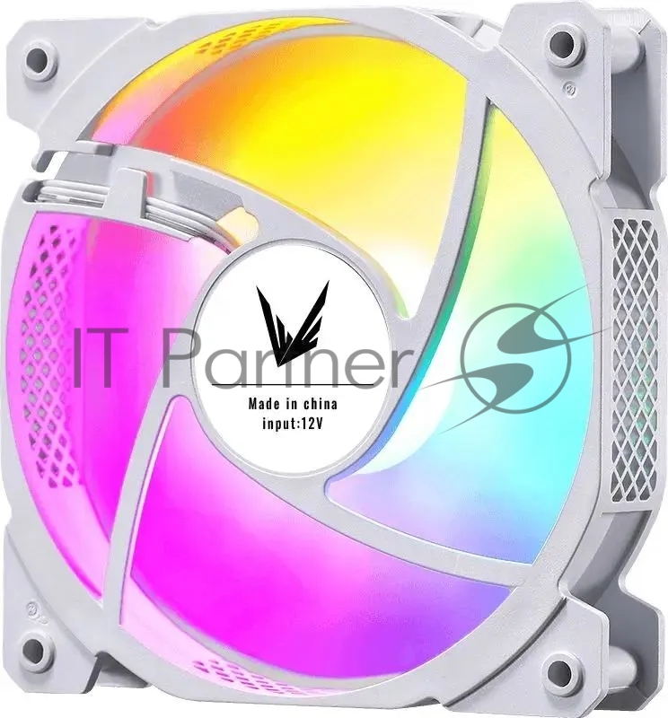 Вентилятор для корпуса Aerocool / Formula Cosmic 14WH ARPW ARGb белый, 140 мм, 1300 об/мин, 25.6 дБ, 4 pin