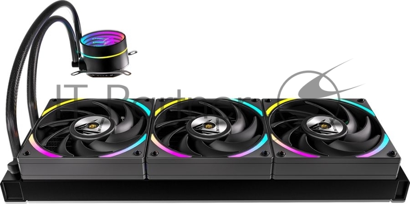 Система водяного охлаждения Formula Oasis L360 ARGB черный 120мм алюминий+медь 2000rpm 27db 4-pin 360W