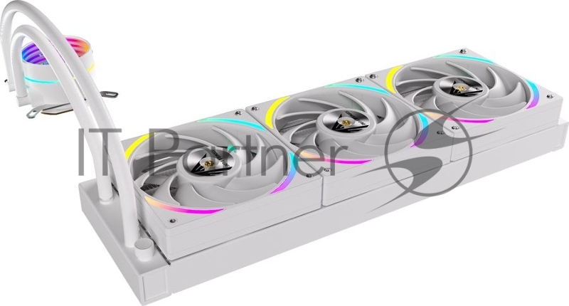 Система водяного охлаждения Formula Oasis L360 ARGB белый 120мм алюминий+медь 2000rpm 27db 4-pin 360W