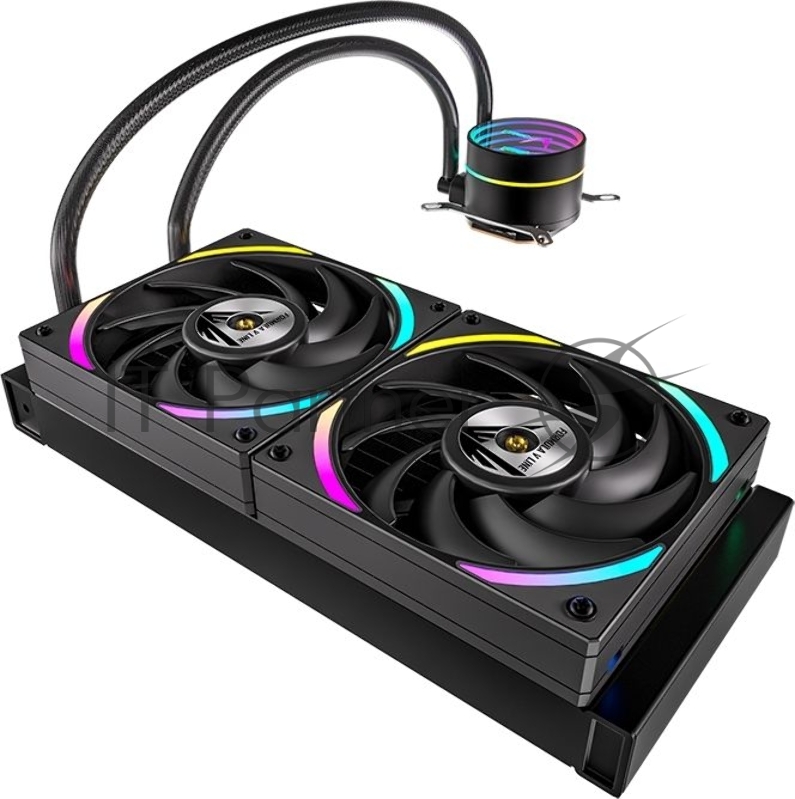 Система водяного охлаждения Formula Oasis L240 ARGB черный 120мм алюминий+медь 2000rpm 27.2db 4-pin 310W