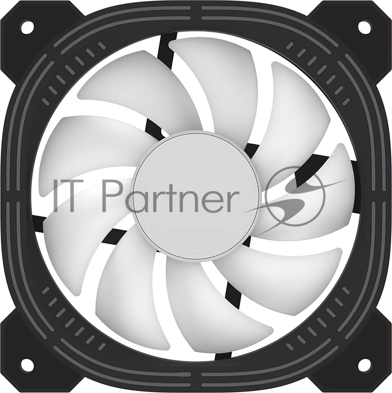 Вентилятор для корпуса Formula Nulight 12BK RGB 120х120x25 черный 3-pin 4-pin (Molex) 19.06дБ (NULIGHT 12BK FR) Ret