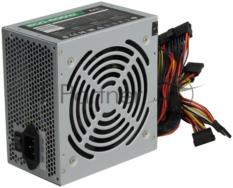 Блок питания Aerocool / Formula 600W Retail ECO-600W, 600Вт, 120мм, серый